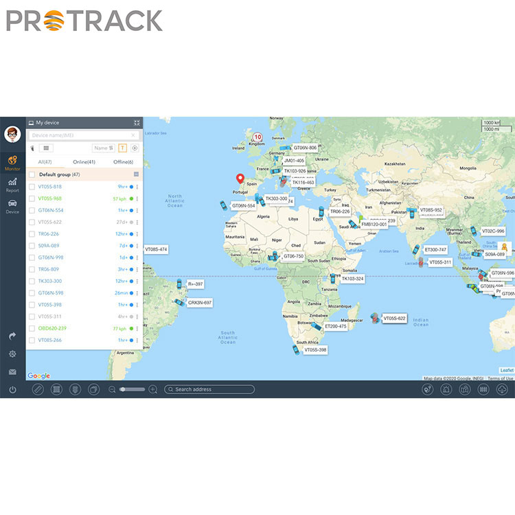 Sistem Tracking GPS Kanggo Kendaraan lan Armada