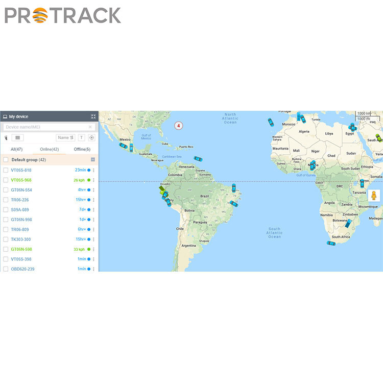 Sistem GPS nelusuri Online IOS Lan Android